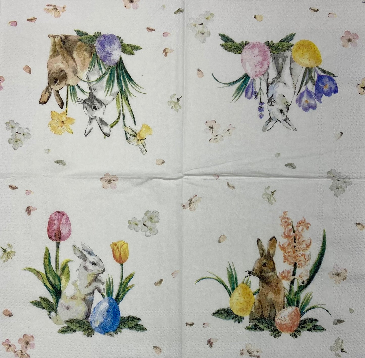 Decoupage Napkins 5" (2pcs)- World of Easter