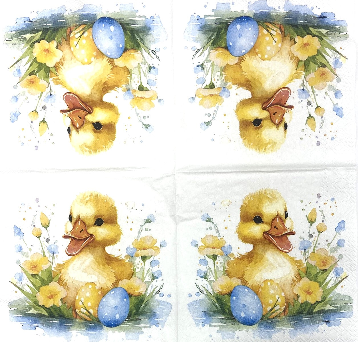 Decoupage Napkins 6.5" (2pcs)- Baby Duck
