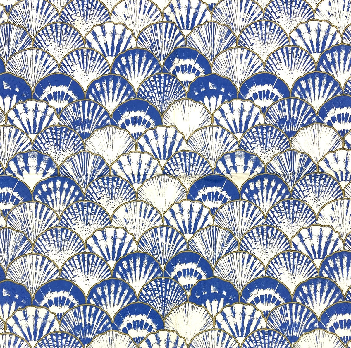 Decoupage Napkins 6.5" (2pcs)- Japanese Seashells
