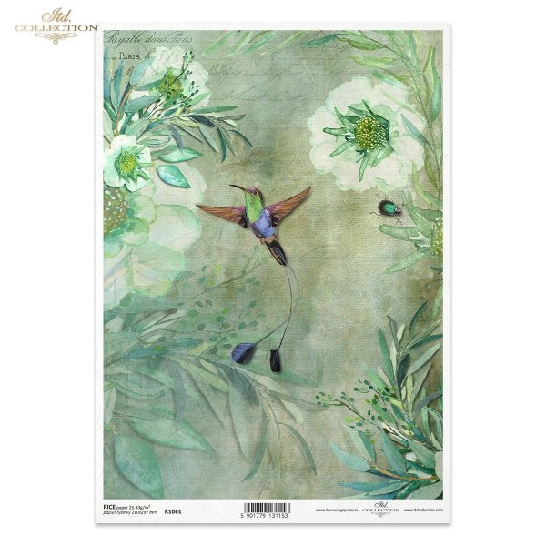ITD Collection A4 Rice Paper - R1061