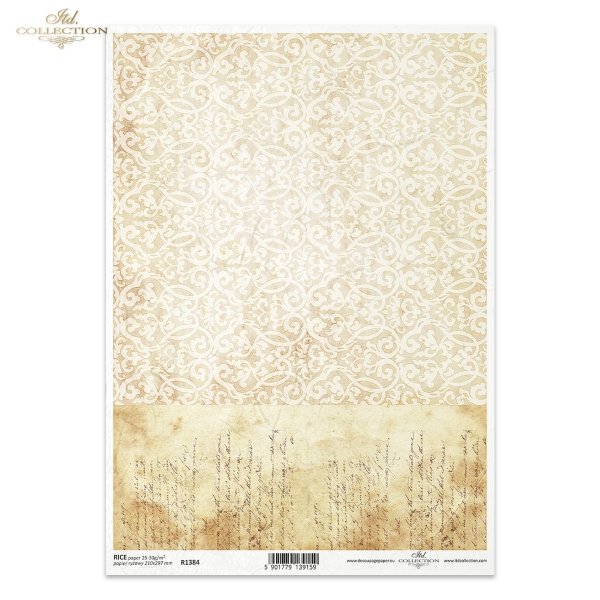 ITD Collection A4 Rice Paper - R1384