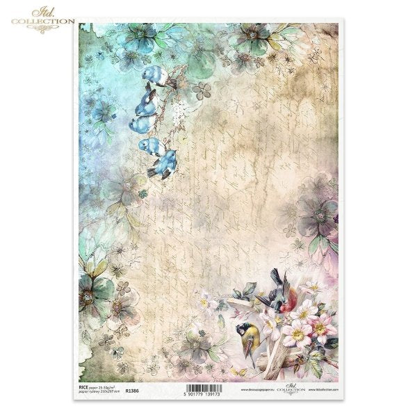 ITD Collection A4 Rice Paper - R1386