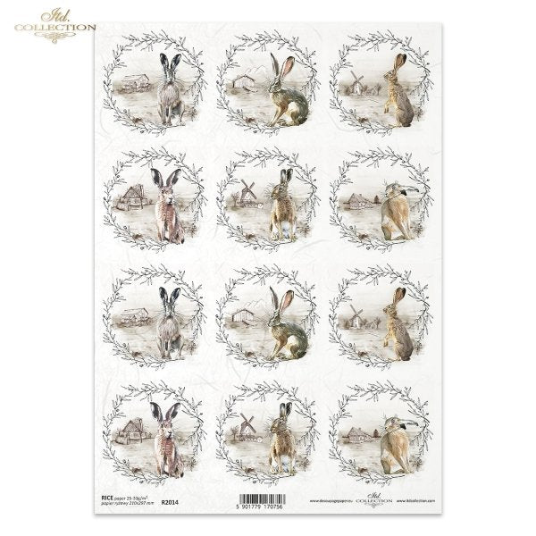 ITD Collection A4 Rice Paper - R2014