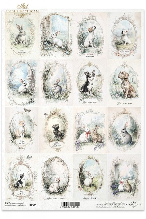 ITD Collection A4 Rice Paper - R2573