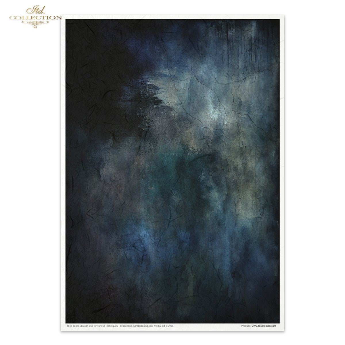 ITD Collection Rice Paper Creative Kit - Black and Color