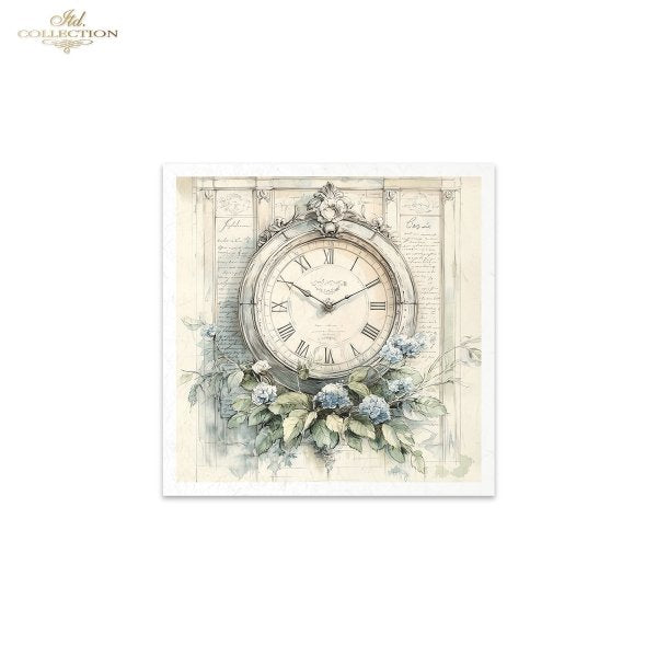ITD Mini Collection Rice Paper Set - Clocks