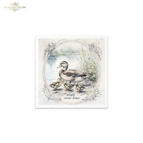 ITD Mini Collection Rice Paper Set - Ducks