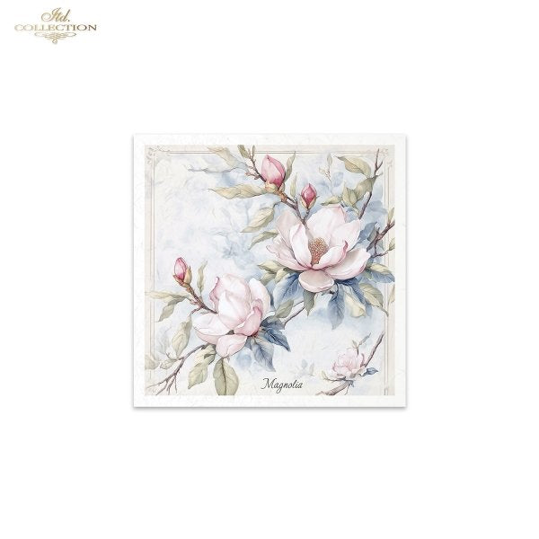ITD Mini Collection Rice Paper Set - Flowers V