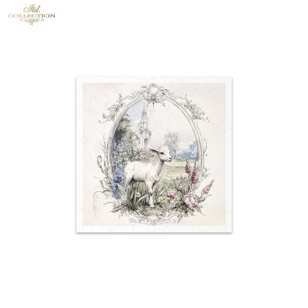 ITD Mini Collection Rice Paper Set - Sheep and Goats