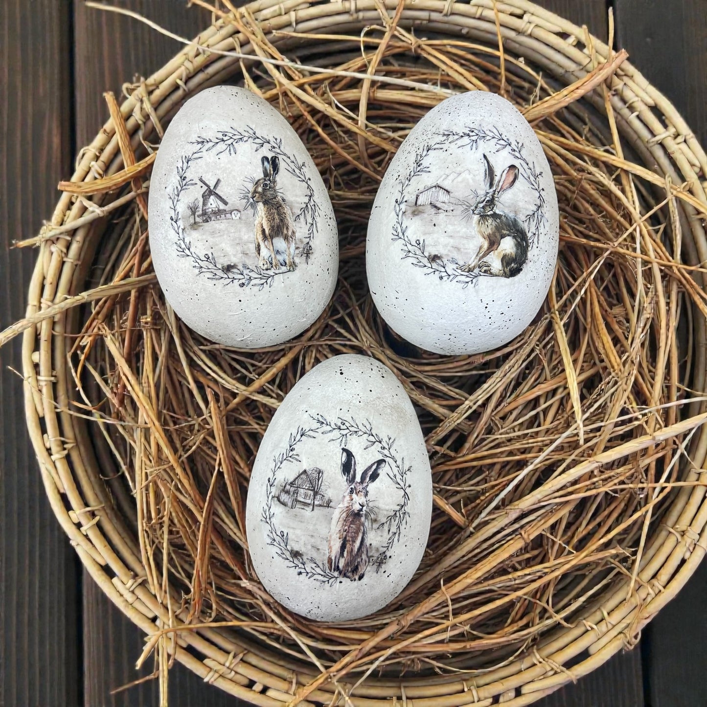 Tutorial: Easy Decoupage Eggs