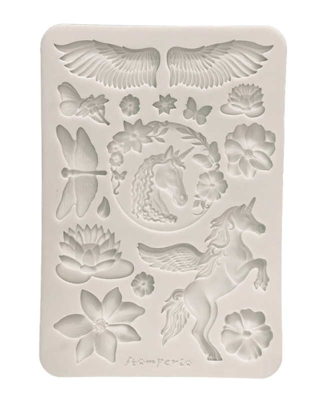Stamperia Silicon Mould A5 - Wonderland