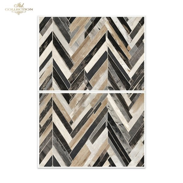 Special Order - ITD Collection Rice Paper 2 Sheet Set - Black and White Series II