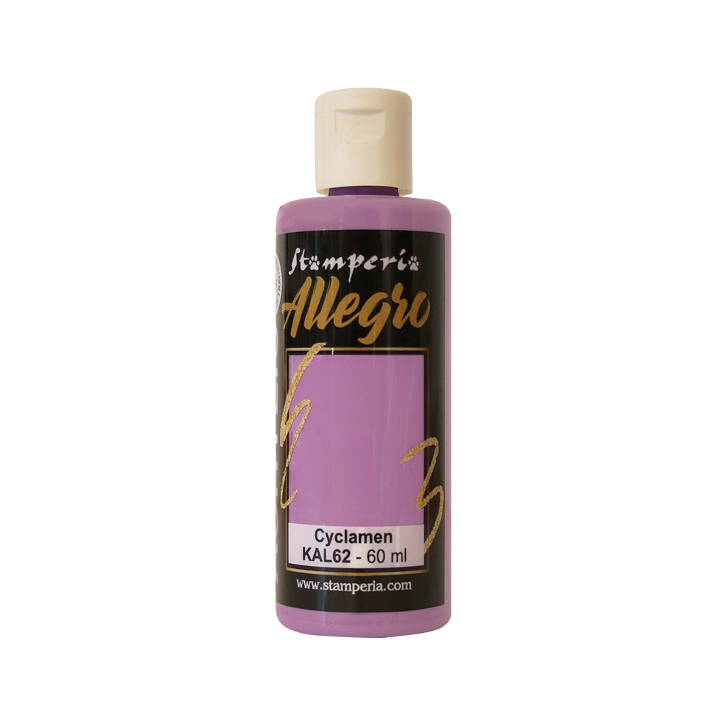 Stamperia Allegro Paint 60 ml - Cyclamen