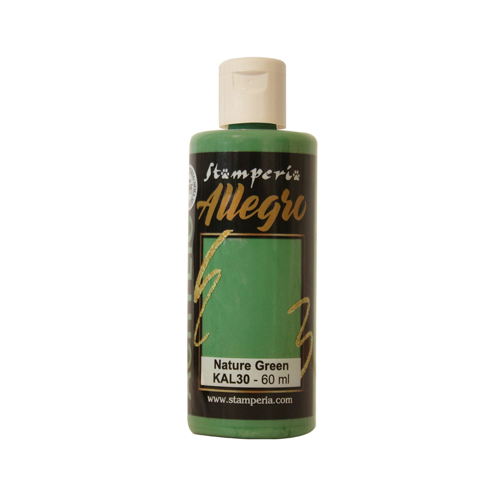 Stamperia Allegro Paint 60 ml - Nature Green