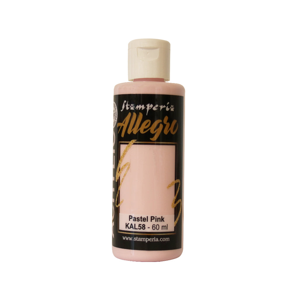 Stamperia Allegro Paint 60 ml - Pastel Pink