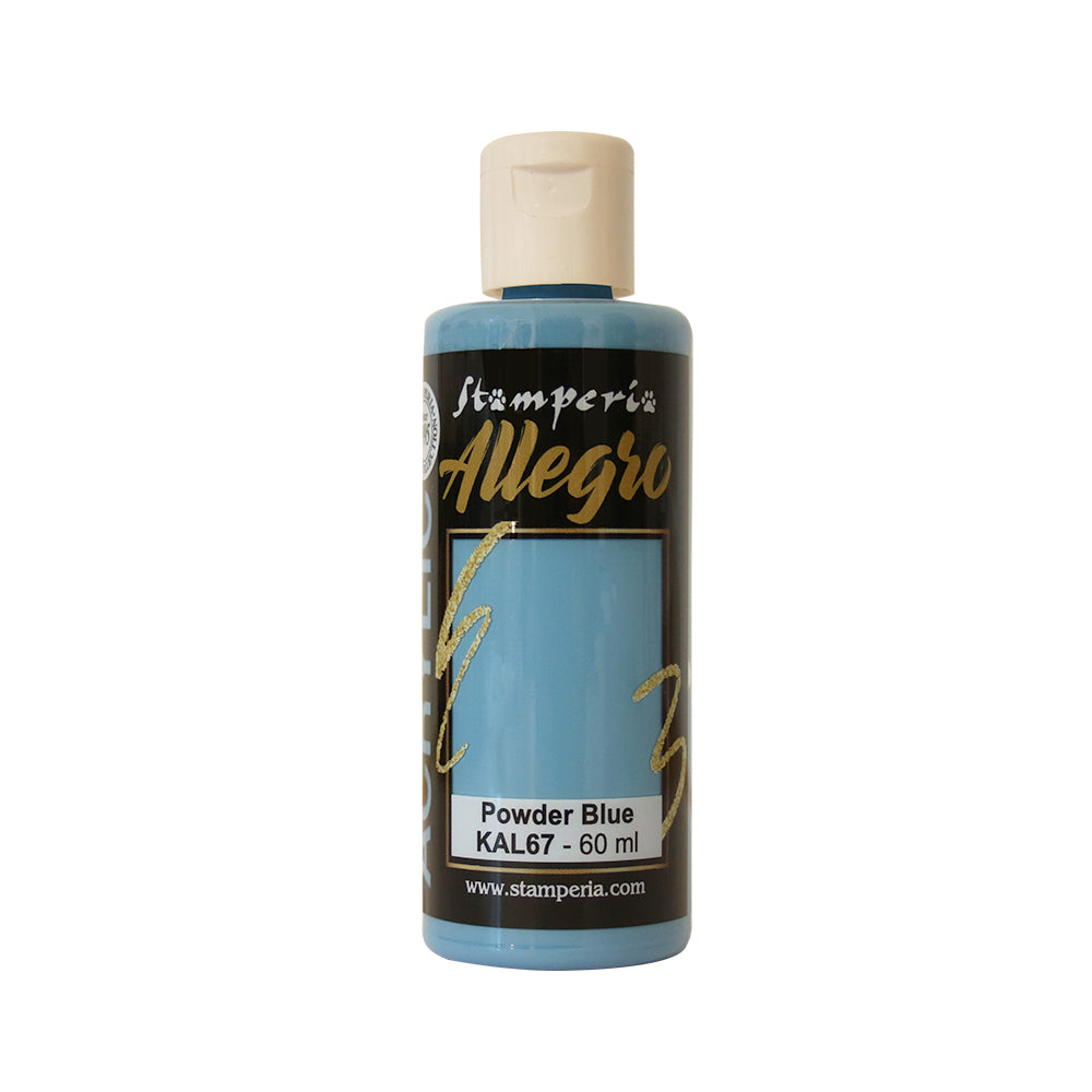 Stamperia Allegro Paint 60 ml - Powder Blue