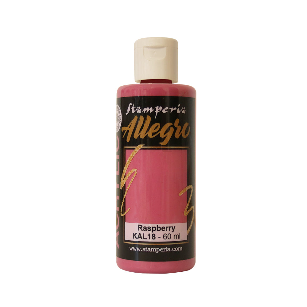 Stamperia Allegro Paint 60 ml - Raspberry
