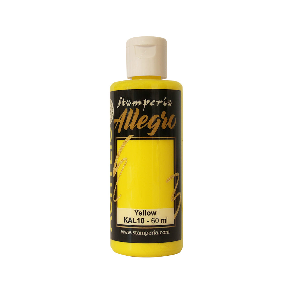 Stamperia Allegro Paint 60 ml - Yellow