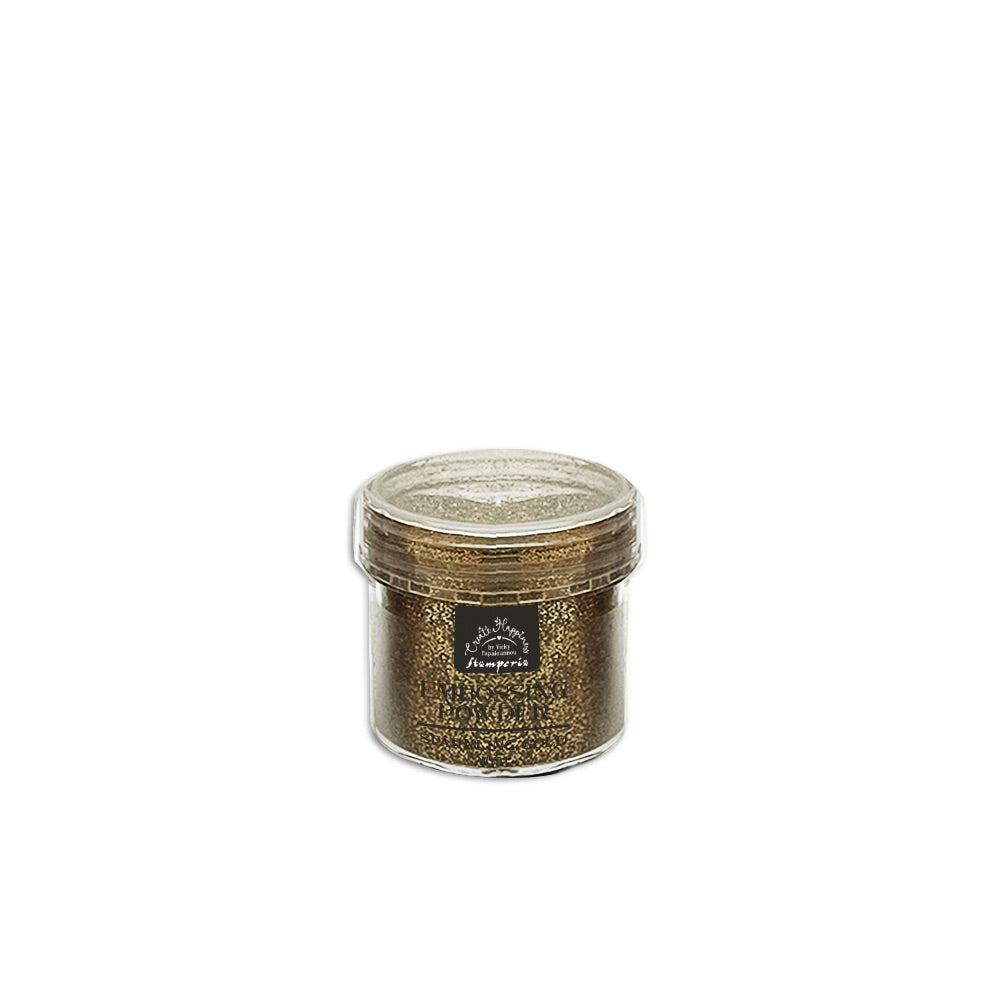 Stamperia Create Happiness Embossing Powder Gr 18 - Sparkling Gold