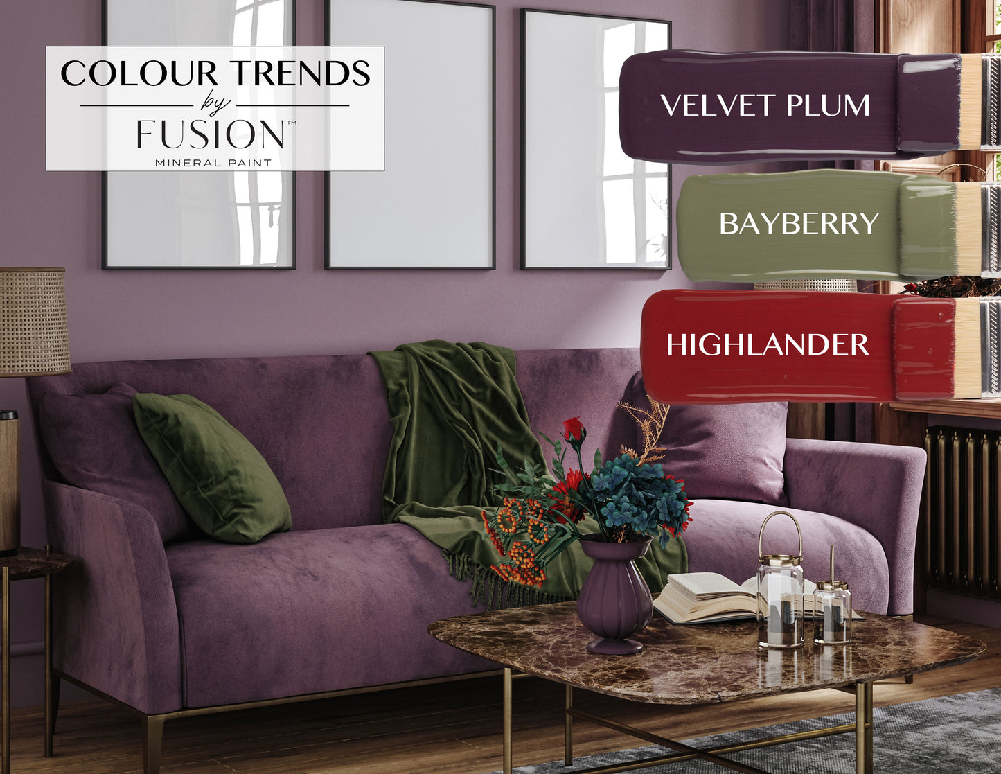 Fusion Mineral Paint 2025 Colour Trends Bundle #12