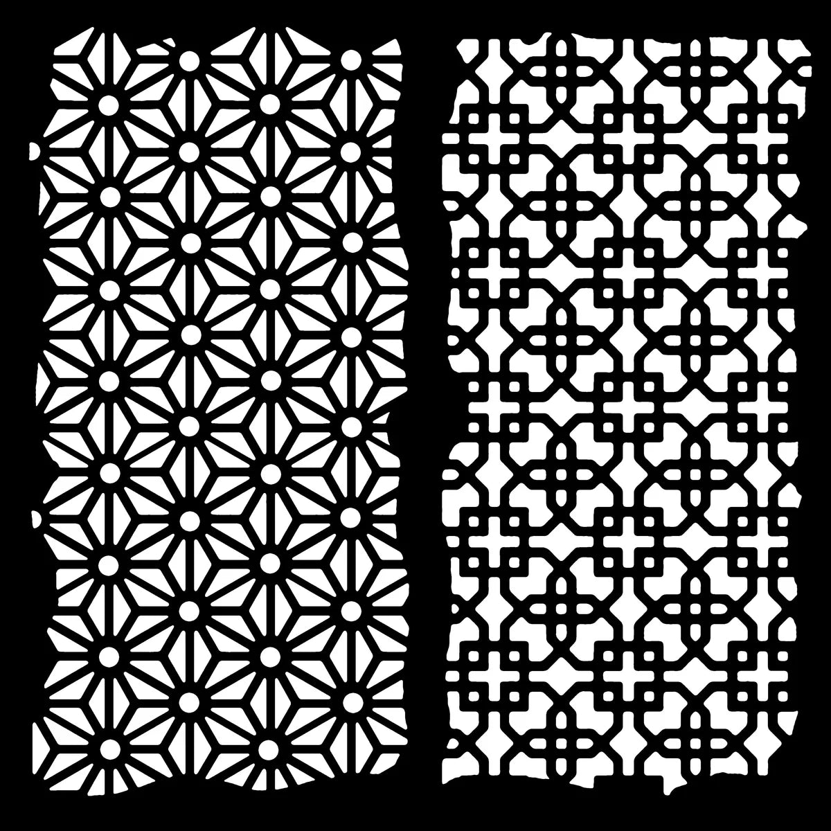 Woodware Craft Collection Stencil - Garden Screen