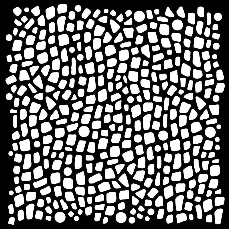 Woodware Craft Collection Stencil - Pebble Dash