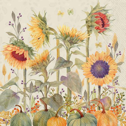 Decoupage Napkins 6.5- Sunflowers