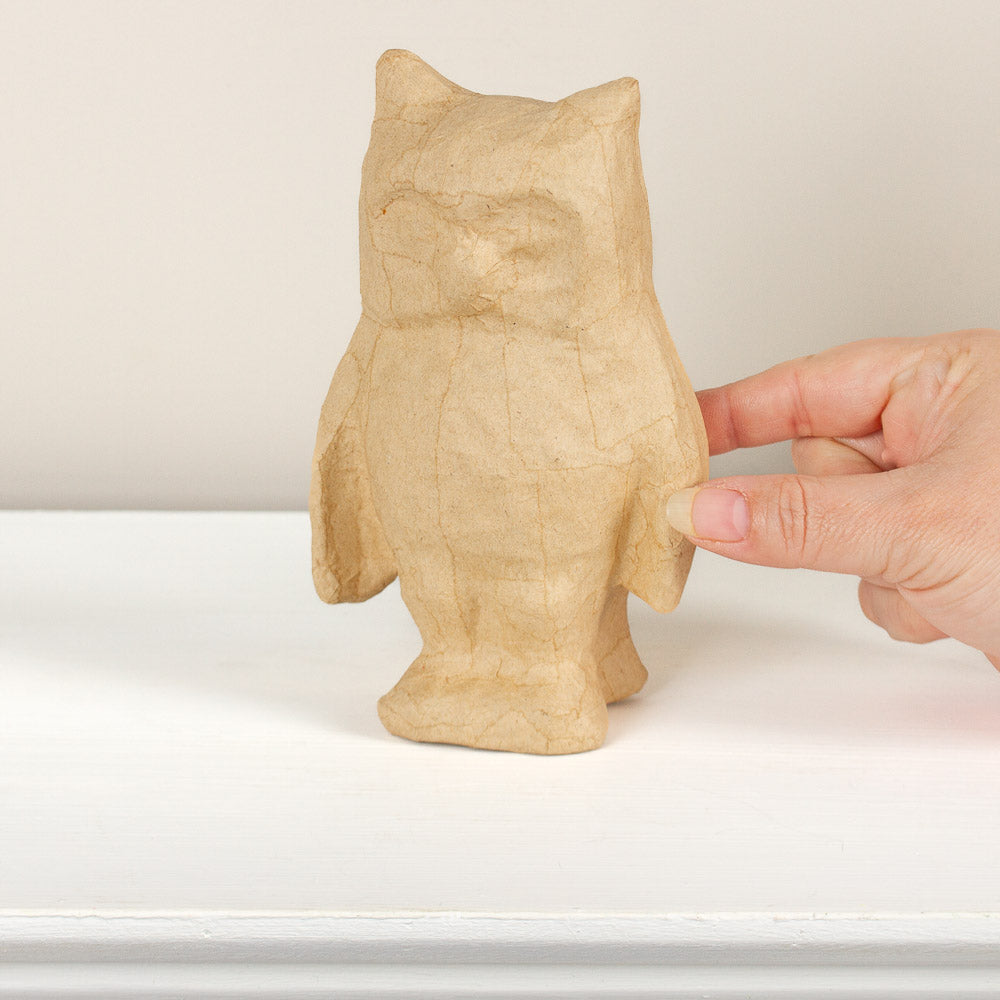 Paper Mache Owl