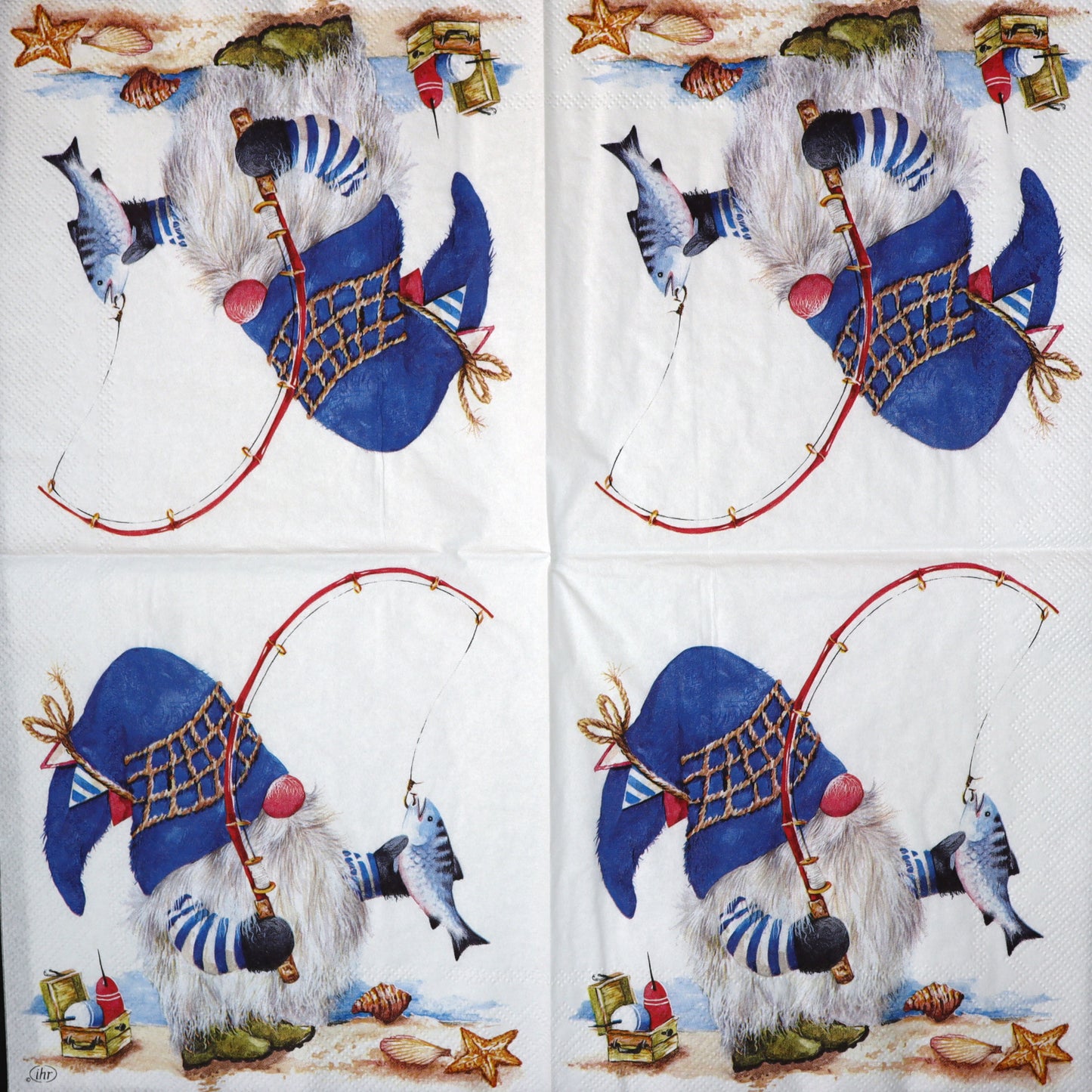Decoupage napkins 6.5" - Freddy