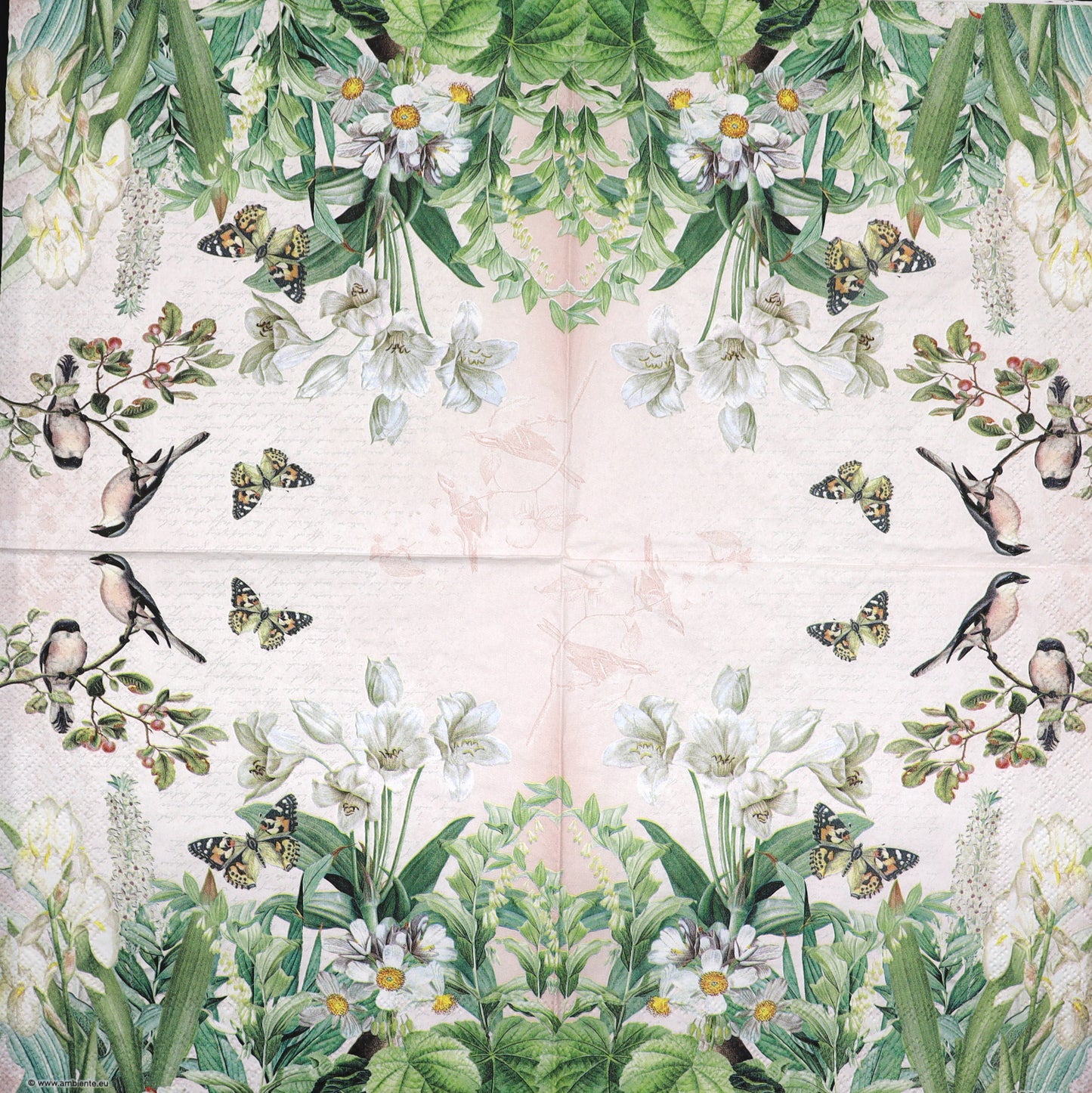 Decoupage Napkins 6.5" - Flower Garden