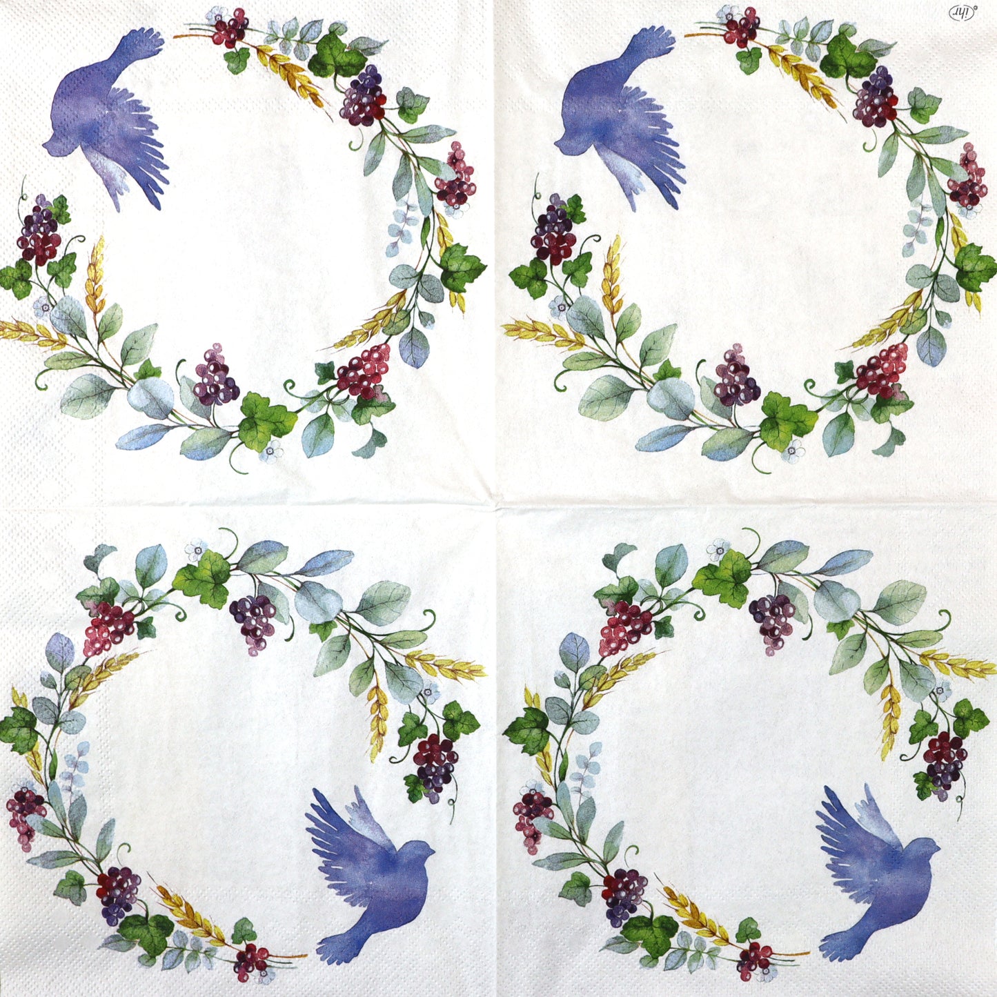 Decoupage napkins 6.5" - Credo