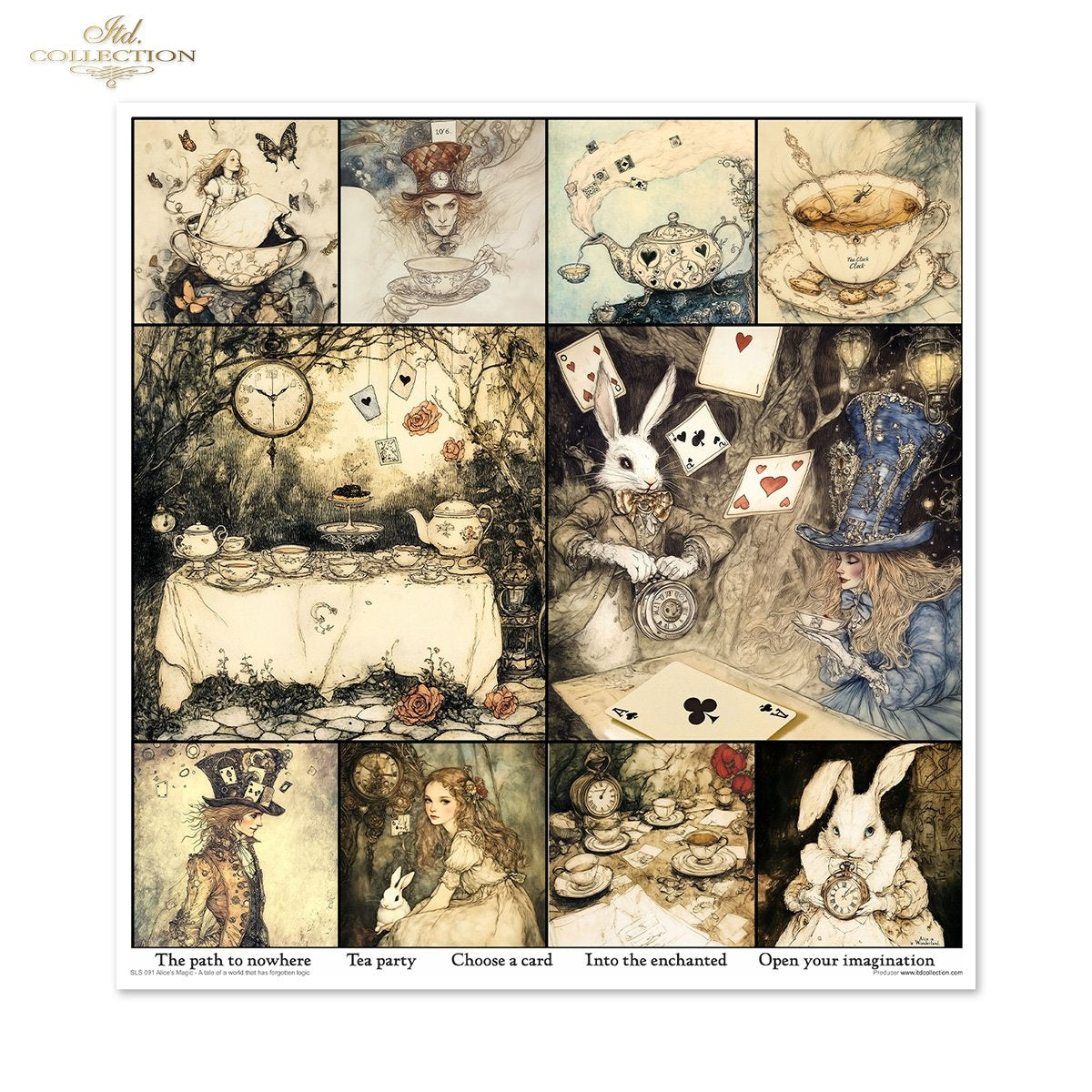 Scrapbooking Set - Alice's Magic Volume 1 (Special Pre-Order)