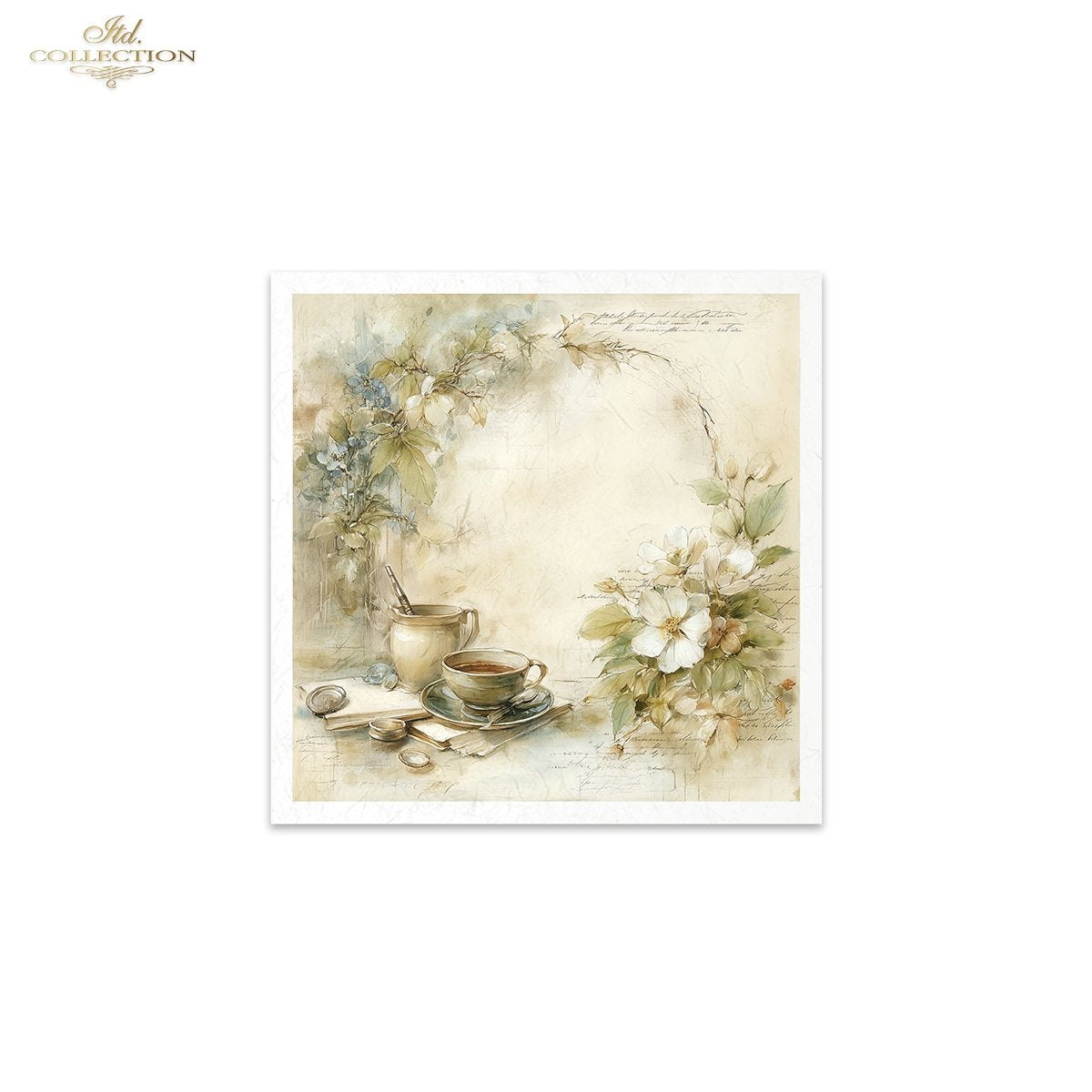 Decoupage Rice Paper Mini Set - Vintage Spring