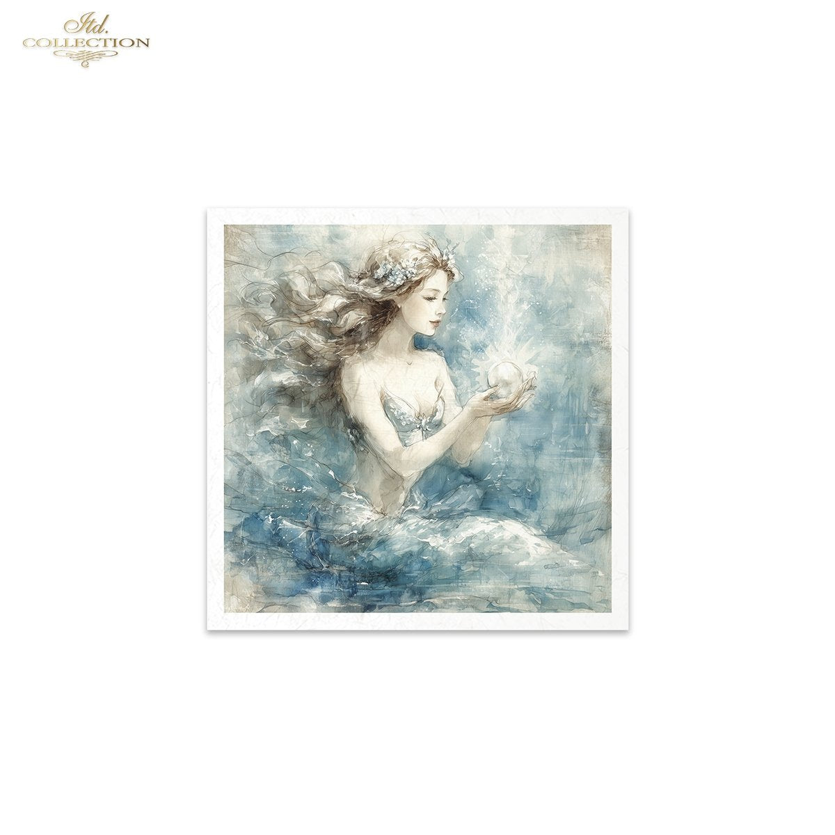 Decoupage Rice Paper Mini Set - Mermaids