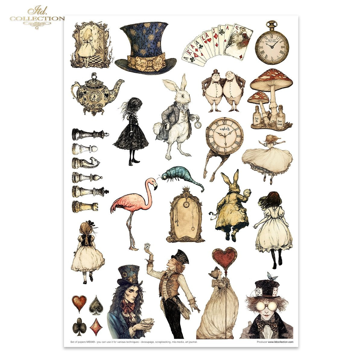 Decoupage Creative Mixed Media Kit - Alice's Magic Vol 1 (Special Pre-Order)