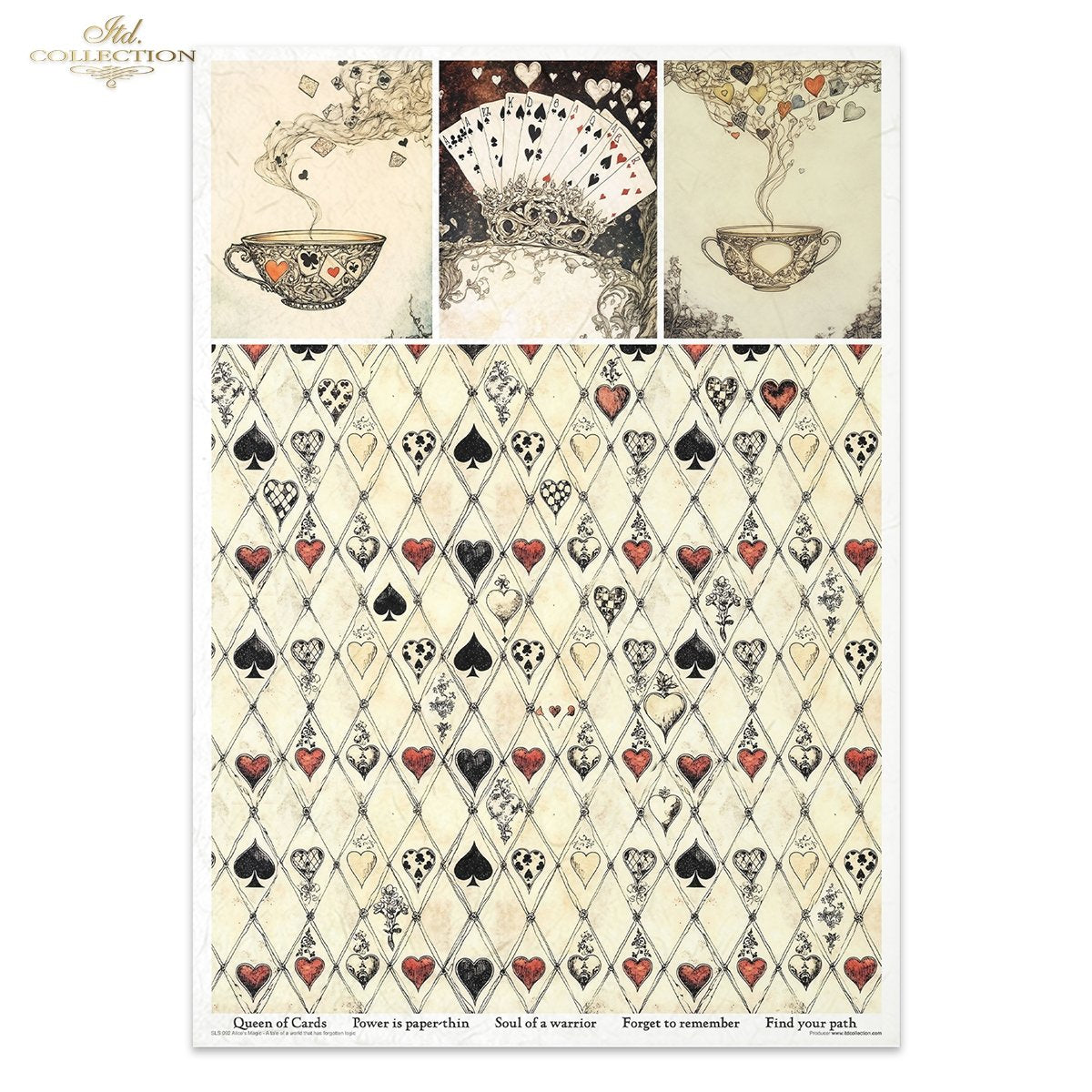 Decoupage Rice Paper Creative Kit - Alice's Magic Volume 2 (Special Pre-Order)