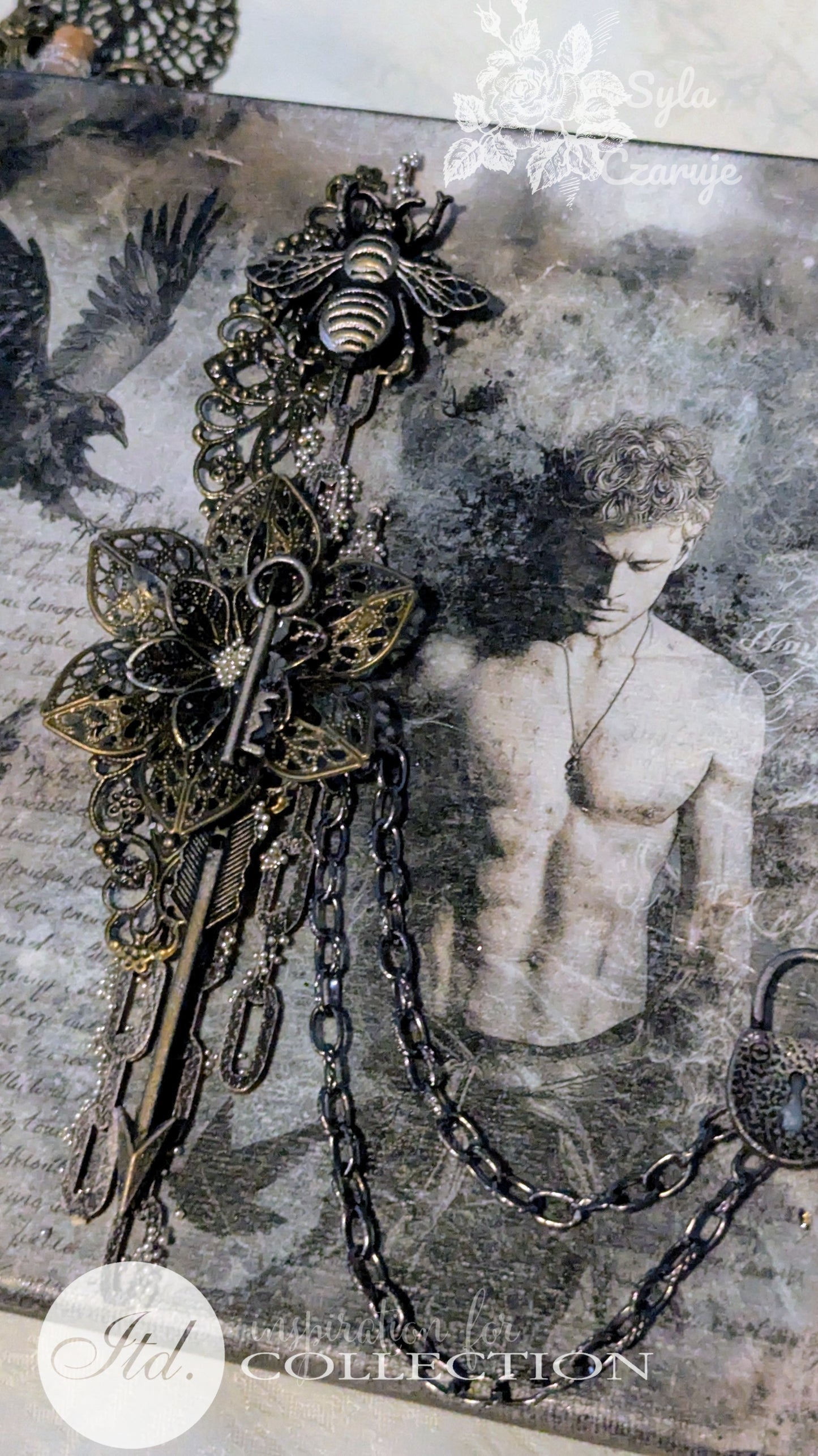 Decoupage Rice Paper - Fallen Dreamer