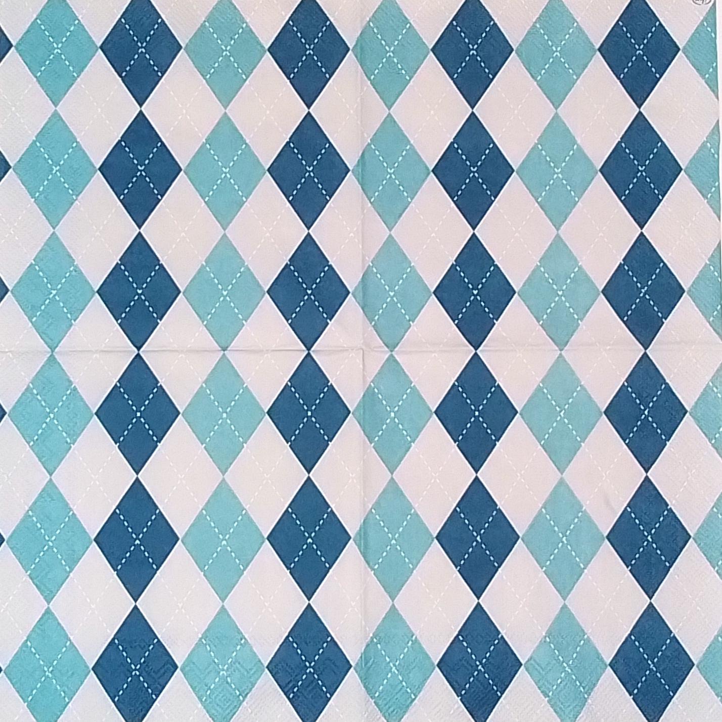 Decoupage Napkins 6.5"- Classical Blue