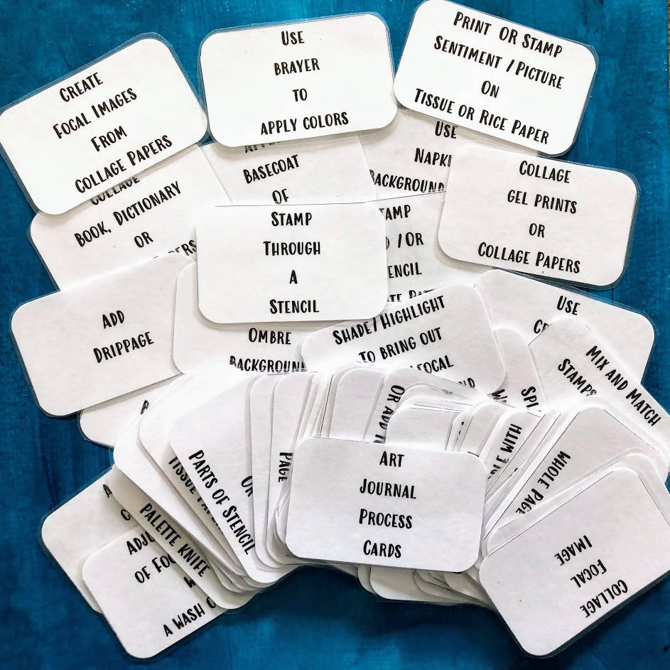 Art Journal Prompt & Process Cards