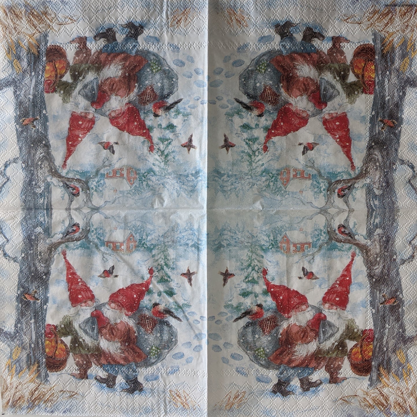 Decoupage Lunch Napkins 6.5" - Hey Ho