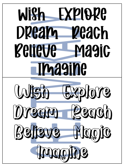 Mixed Media Creations Digital Sentiment Pack - Reach for the Stars