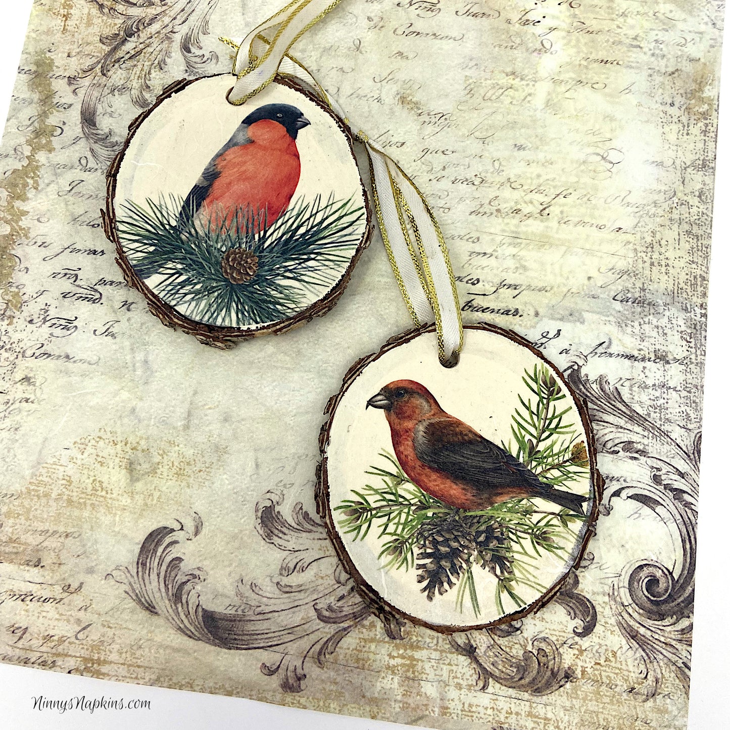 Ninny's Rice Paper A4 Value Pack of 8 - Backyard Birds Part 2