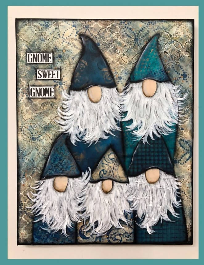 Mixed Media Creations Digital Sentiment Pack - Oh Gnome You Didn't
