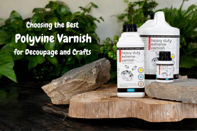 Find the Best Polyvine Varnish for Decoupage Projects – Ninnys Napkins