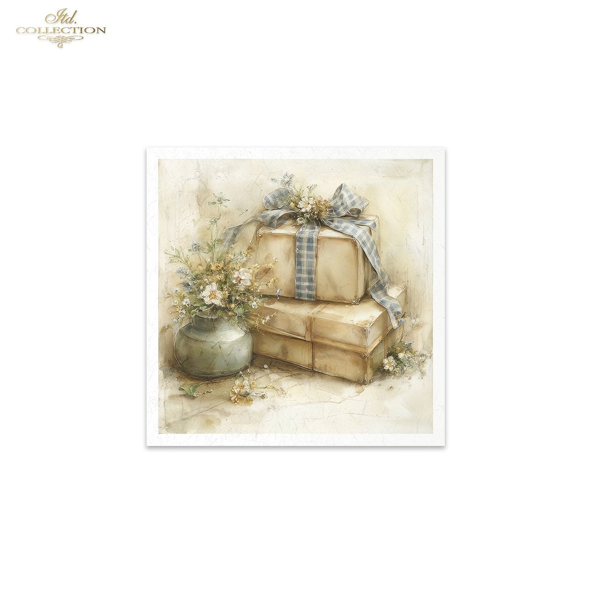 Decoupage Rice Paper Mini Set - Vintage Spring