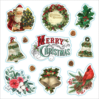 Merry and Bright Christmas Sticker Book