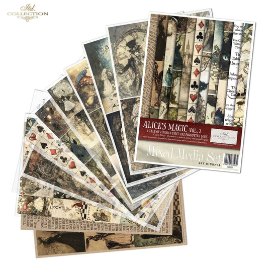 Decoupage Creative Mixed Media Kit - Alice's Magic Vol 2 (Special Pre-Order)