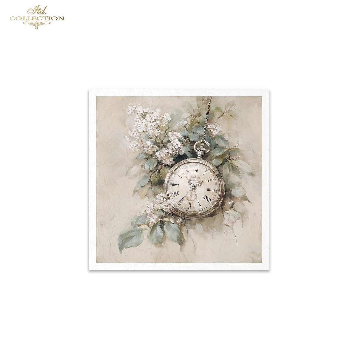 Decoupage Rice Paper Mini Set - Vintage Trinkets