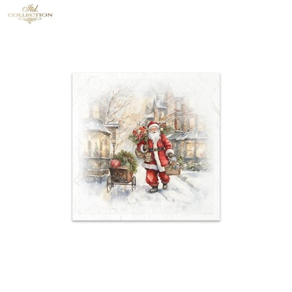 ITD Mini Collection Rice Paper Set - Santa Claus