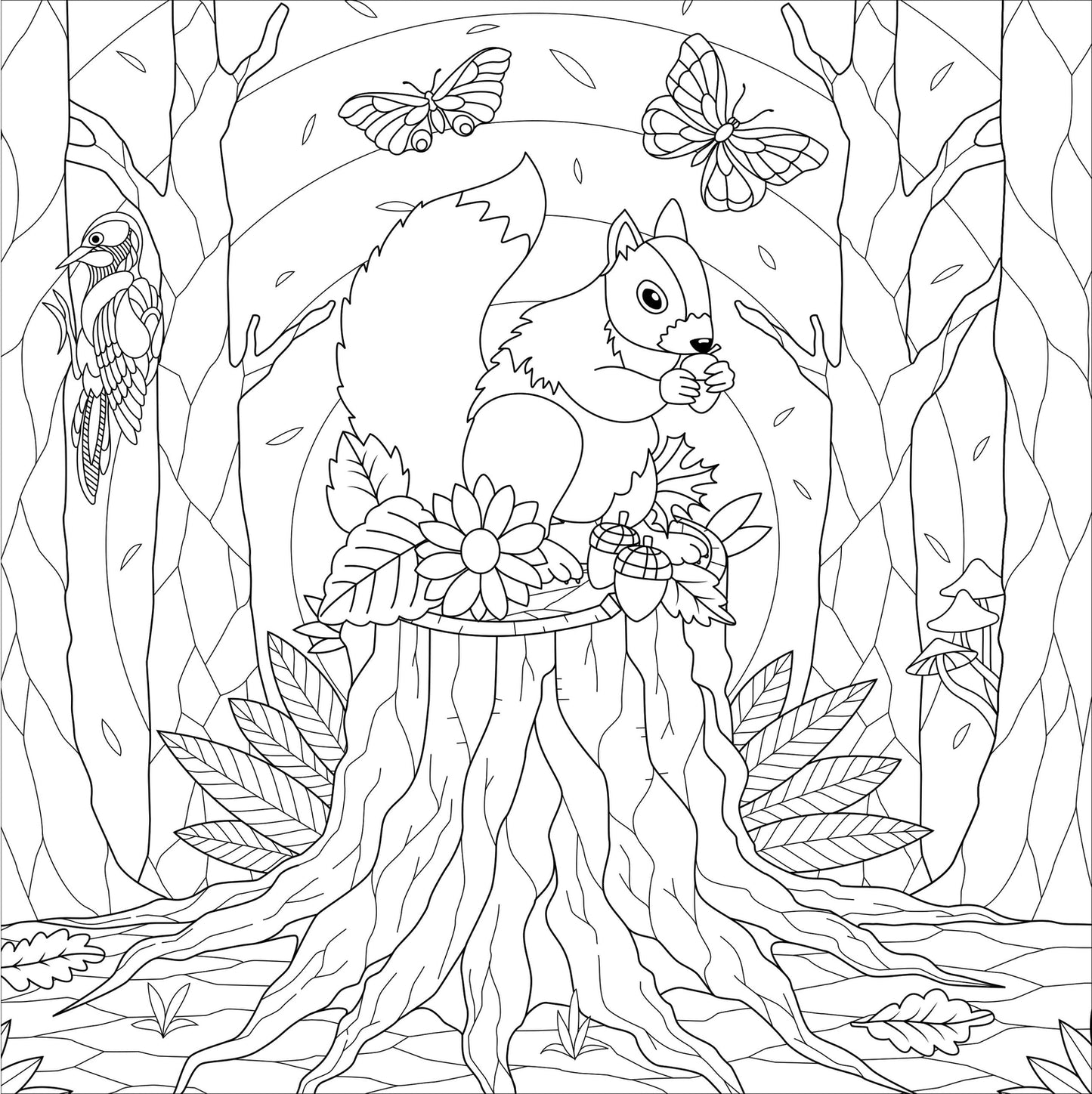 Boho Dreams Artist's Coloring Book